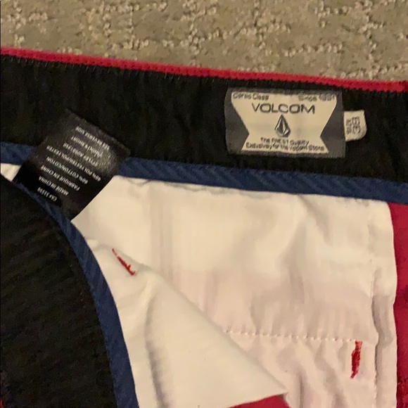 Red Volcom Shorts - Picture 4 of 4